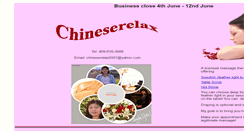 Desktop Screenshot of chineserelax.com
