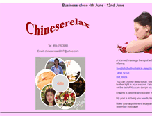 Tablet Screenshot of chineserelax.com